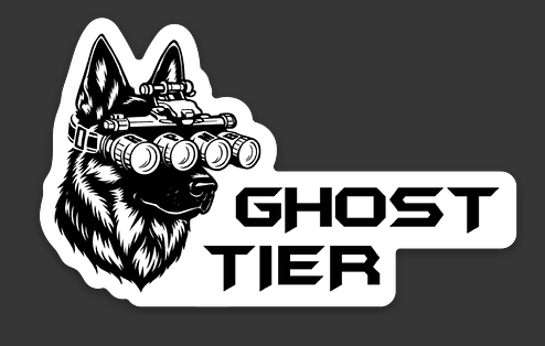 Ghost Tier Logo Sticker